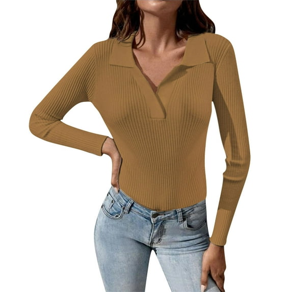 YOTMKGDO Pullover Sweaters Sweaters For Women Women Solid Color Knitted Sweater Bottoming Turtleneck Sweater Tops, Sizes S-XL