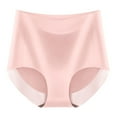 thumbnail image 1 of YOTMKGDO Shapewear Tummy Control, Bladder Control Underwear for Women, Breathable Wicking Microfiber Briefs High Waist Ice Silk Seamless Panties , Ladies Underwear Panties (Pink, L), 1 of 7