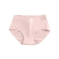 thumbnail image 1 of YOTMKGDO Shapewear Tummy Control, Bladder Control Underwear for Women, Women'S Panties Cotton Mid Waist Abdominal Seamless Panties to Lift The , Ladies Underwear Panties (Pink, XL), 1 of 6
