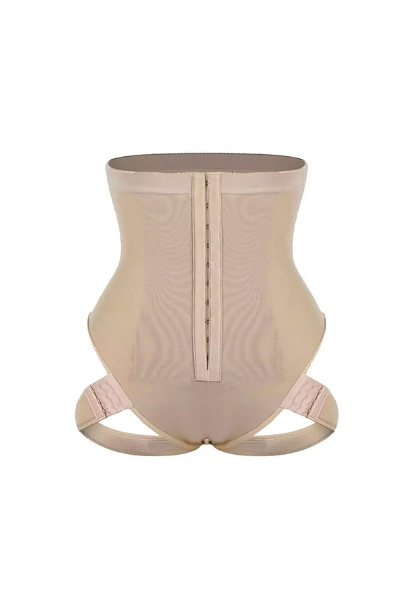 Shapewear Tummy Control, Cuff Tummy Trainer Femme Exceptional Shapewear 99% Unseen Quickly Lift The Hips and Tighten The Waist (Beige, 5XL)