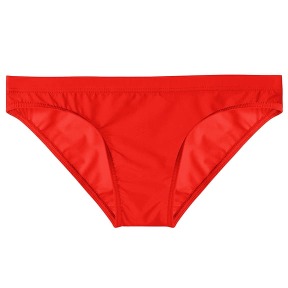 YOTMKGDO Sheer Top Mens Ice Silk Transparent Underwear Bagless Tight Triangle Pants Thin Low Waist, Sizes M-3XL