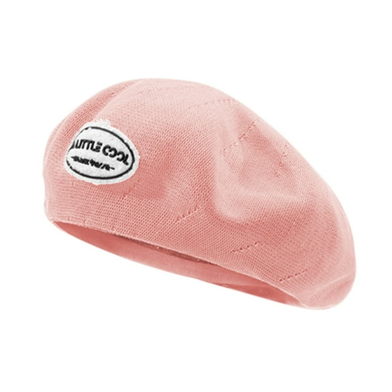 YOTMKGDO barettedame Wool French Beret Hat Solid Color Beret Cap for Women Girls Beret Hat Elegant Beanie Hats winter hats for women beret femme carhartt beanie gorro invierno | Pink