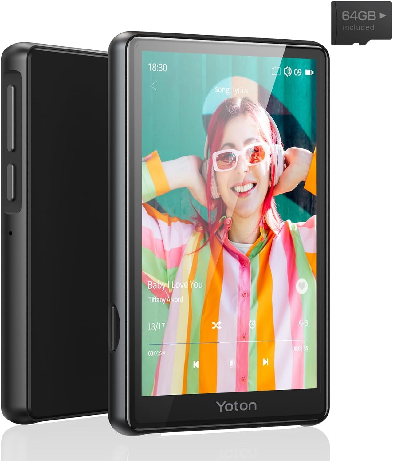 Mp3 player with built hotsell in speaker and bluetooth