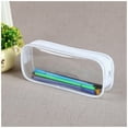 thumbnail image 1 of YOTQUSKI Clear Pencil Bag, PVC Zipper Pen Pencil Pouch, Cosmetic Bag, Multipurpose Storage Organizer for Adults, 1 of 3