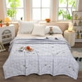 thumbnail image 1 of YOTQUSKI Cooling Blanket,40"×60" Blankets for Beds, Breathable & Soft Throw Blanket, Machine Washable Cooling Throw Blanket with Cute Printed for Hot Sleepers, 1 of 5