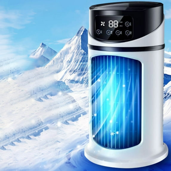 YOTQUSKI Cooling Fan That Blow Cold Air, Portable Evaporative Air Cooler, Swamp Cooler, Portable Air Conditioners for 1 Room,Low Noise Cooling fans for Home, Office, Bedroom & Studios