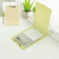 thumbnail image 1 of YOTQUSKI File Folder, Multi-Function File Box, Folder Board File Storage Box Two-in-One, Document Storage Folder, Lightweight and Portable, Suitable for Business Office Home Meeting Room, Yellow, 1 of 5