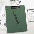 thumbnail image 1 of YOTQUSKI File Folders, A4 Multi-Functional Student Folder with Exam Mat, Test Paper Clipboard, Office Document Folder, Lightweight and Portable, for School Office Class Home Meeting Room, Green, 1 of 5