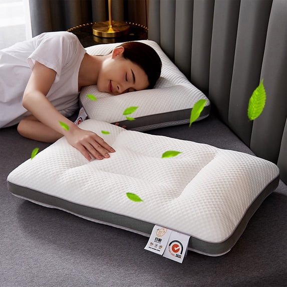 YOTQUSKI Flat Pillows for Sleeping,Thin Pillow,flat pillow,Thin Memory Foam Pillow for Sleeping,Soft,Contour Thin & Low Cervical Profile,for Neck Pain,Stomacher,Back and Side Sleeper