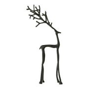 YOTQUSKI Holiday Deer, Christmas Deer Decor, Christmas Tabletop Decor, Black Deer Christmas Decor, Christmas Gift, Black Deer for Living Room, Home Decoration