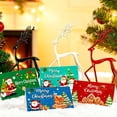 thumbnail image 1 of YOTQUSKI Holiday Deer, Christmas Tabletop Decor, Christmas Gift, Christmas Deer Decor with 6PCS Christmas Greeting card for Living Room, Home Decoration, 1 of 6