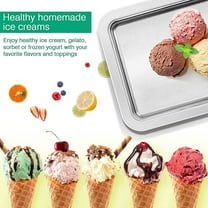 YOTQUSKI Instant Cold Plate Ice Cream Maker, Rolled Ice Cream Machine with Two shovels, Instant Cold Plate with Spatulas for Making Rolled Ice Cream Frozen Yogurt Sorbet