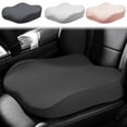 thumbnail image 1 of YOTQUSKI Memory Foam Cushion, Car Seat Pillows for Driving, Seat Booster for Adults, Car Comfort, Thick Seat Cushion with 95% of Vehicles and Office Chair or Home, 1 of 6