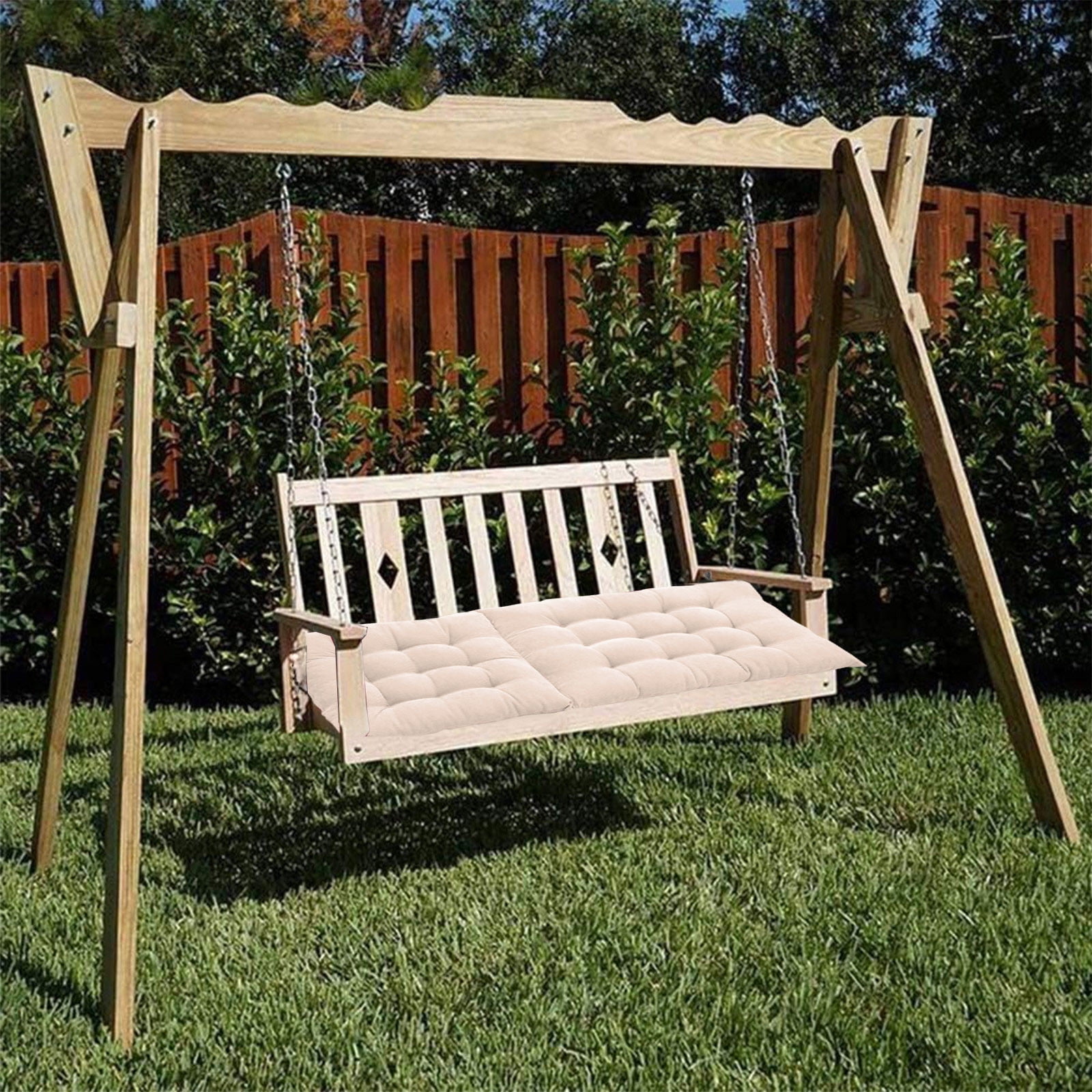 YOTQUSKI Porch Swing Cushion, Patio Bench Cushion, Swing Chair Cushion, Outdoor Bench Cushions Clearance, Bench Cushions for Outdoor Furniture, 40" x 18"