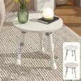 thumbnail image 1 of YOTQUSKI Side Table Folding, Round Small Patio Table, Round End Table, Small Sofa Coffee Side Tables for Bedroom, Living Room, Bedroom, Office & Balcony Indoor Outdoor, 1 of 7