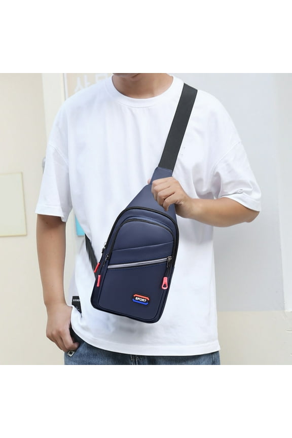 Sling Bag For Men,Crossbody Bag Men,Mens Crossbody Bag,Multipurpose Crossbody Shoulder Bag Travel Hiking Daypack