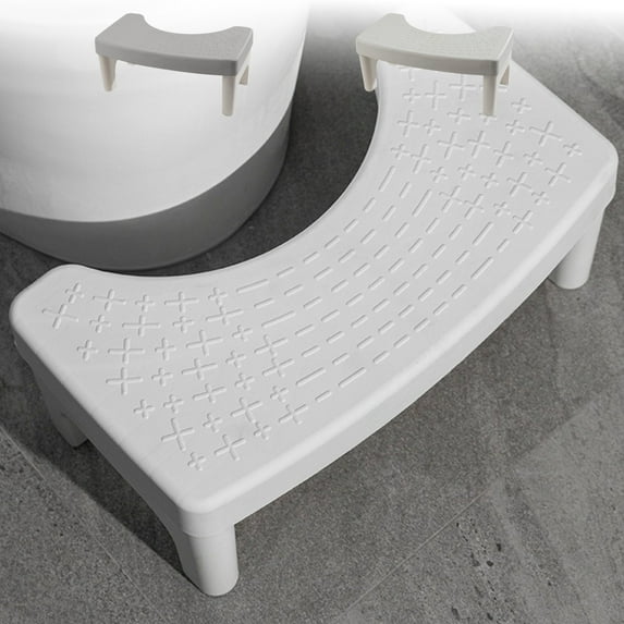 YOTQUSKI Squatting Toilet Stool for Adults,Sturdy Poop Stool Squat Adult, Non-Slip Potty Stool for Pooping, Portable Toilet Step Foot Rest for Bathroom & Home