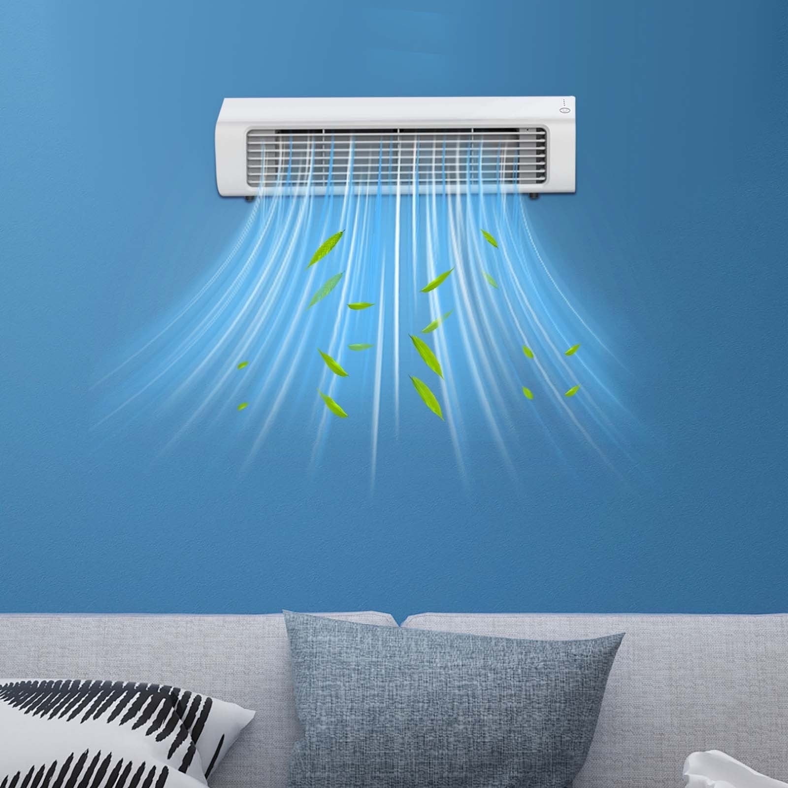 YOTQUSKI Wall Mounted Air Conditioner, Heater and Fan Combo, Compact ...
