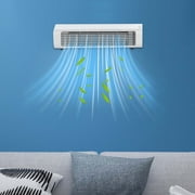 YOTQUSKI Wall Mounted Air Conditioner,Flat Wall Mounted Air Conditioner,Wall Air Conditioner,Heater and Fan Combo with Digital Display,Remote For Home/Office/Bedroom