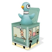 YOTTOY Mo Willems Collection | Jack-in-The-Bus Musical Box w/ Pigeon Plush Toy - 5.5?x 5.5?x 5.5?