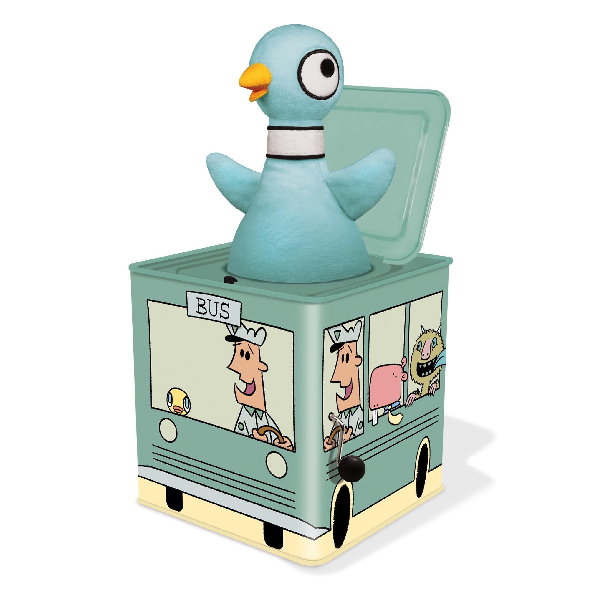 Yottoy The Pigeon Jack-in-the-Box Bus - Walmart.com