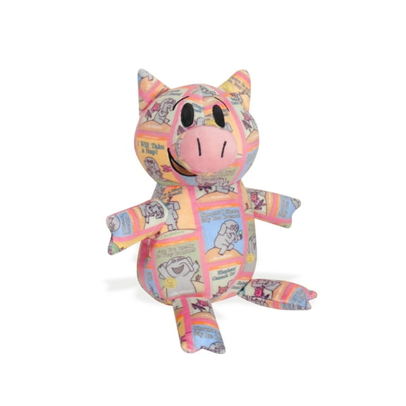 YOTTOY Mo Willems Collection | Piggie Anniversary Soft Stuffed Animal Plush Toy -7.5"
