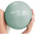 thumbnail image 1 of YOTTOY Pilates Ball, 10-inch Exercise Ball with Anti-Burst Technology for Stability, Stability Ball for Yoga, Pilates, Physical Therapy, Home Gym and Office Fitness Equipment, 1 of 7
