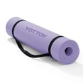 thumbnail image 1 of YOTTOY Yoga Mat，Extra Thick Yoga Mat (1/2inch),Professional TPE Exercise Mat,Non-Slip Workout Mat for Yoga, Pilates, Fitness, Barefoot Workouts, Home Gym Studio with Strap, 1 of 7