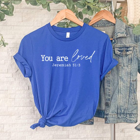 YOU ARE LOVED JEREMIAH 31-3 Graphic Short sleeve T-Shirt