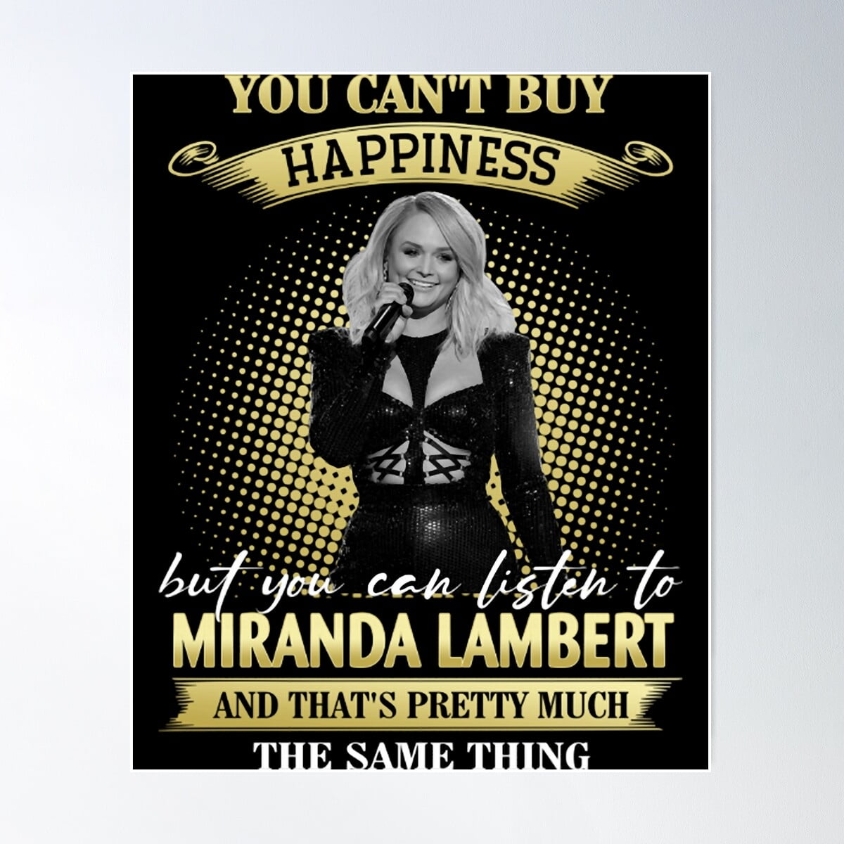 Picture of YOU CANT BUY HAPPINESS BUT YOU CAN LISTEN TO AND THATS PRETTY MUCH THE ...