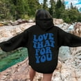 thumbnail image 1 of THAT FOR YOU Women's Hooded Sweatshirt Zip up Jacket Vintage Hoodies Casual Hoodie Dress Women Small Hoodies Women Athletic Hoodies for Women Casual Sweatshirt Pullover Hoodie Athletic Hoodies Women, 1 of 5