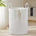 thumbnail image 1 of YOUDENOVA Laundry Hamper Basket, Woven 58L Tall Laundry Basket for Blanket Organizer- Nursery Hamper for Bedroom And Bathroom Storage, 1 of 7