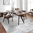 thumbnail image 1 of YOUFORTONG Washable 3x5 Abstract Area Rug, Neutral Non-Slip Stain Resistant Low-Pile Soft Mat for Living Room Bedroom Dinning Room,Grey, 1 of 8