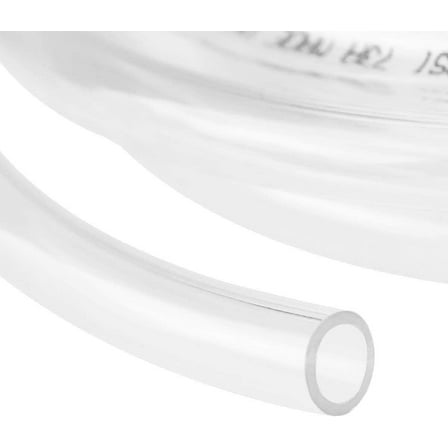 YOUHO 100 Feet PVC- 3/16" ID Clear Vinyl Tubing Food Grade Multipurpose Tube for Beer Line, Kegerator, Wine Making, Aquaponics, Air Hose.