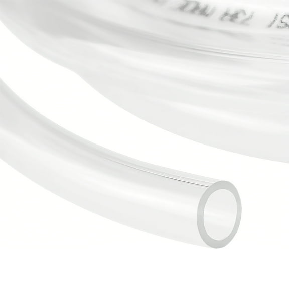 YOUHO Clear Vinyl Tubing, 10 Feet PVC- 1/2" ID, Food Grade Multipurpose Tube for Beer Line, Kegerator, Wine Making, Aquaponics, Air Hose