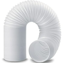 YOUHO Portable Air Conditioner Exhaust Hose - 5.9 Inch Diameter - 80" Long - Universal Flexible Anti-Clockwise Room Airconditioner AC Vent Replacement Tube - Window Kit Extension Accessories