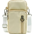 thumbnail image 1 of YOUI-GIFTS 3-Layers Crossbody Bag Cellphone Pouch Armband Wallet Nylon Smartphone Purse with Earphone Hole, 1 of 7