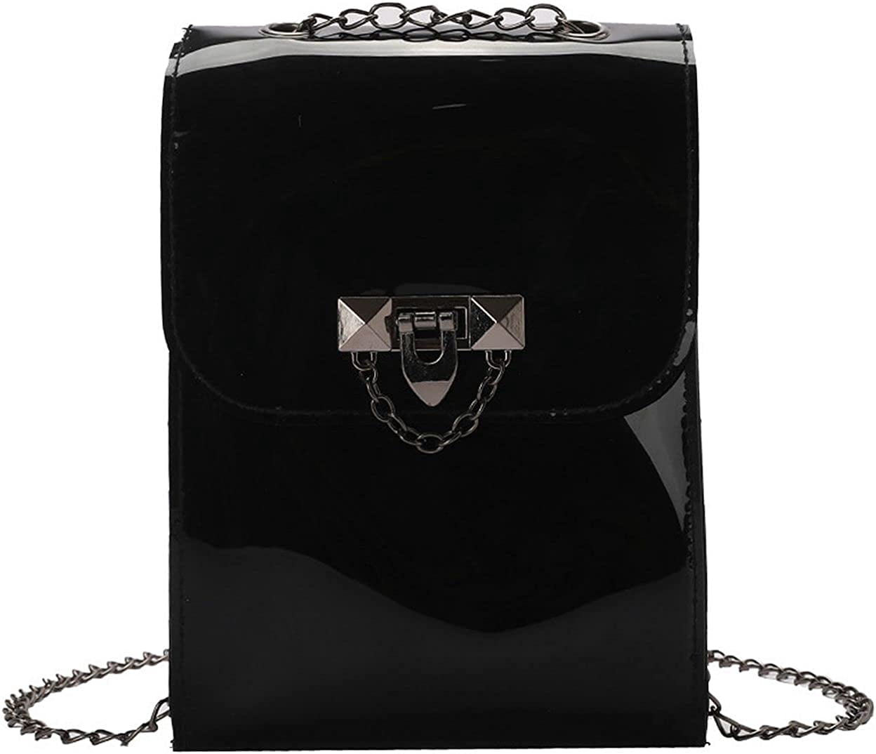 QIUTIAN Clear Shoulder Bag Purse 2 In 1 Transparent Crossbody Bag Jelly...