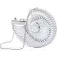 thumbnail image 1 of YOUI-GIFTS Conch Crossbody Shoulder Bag Chain Strap Handbags Acrylic Women Fashion Evening Clutch Purse, 1 of 2