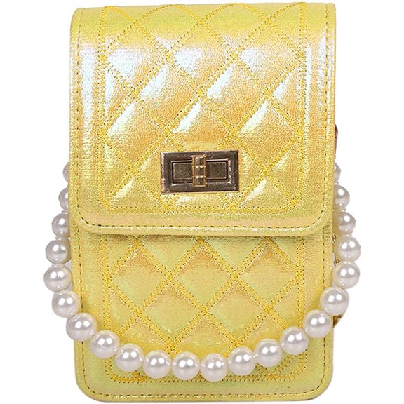 YOUI-GIFTS Crossbody Phone Bag Lattice Cell Phone Purse Wallet for Women PU Leather Shoulder Bag Handbag