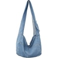 thumbnail image 1 of YOUI-GIFTS Denim Hobo Bags for Women Retro Jean Shoulder Bag Casual Jean Tote Handbags Vintage Satchel Bags for Teen Girls, 1 of 7