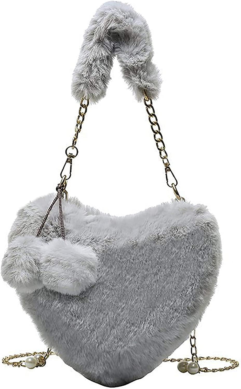 Proud Corazón Faux Fur Crossbody Handbag – Jasmine Jewel Boutique