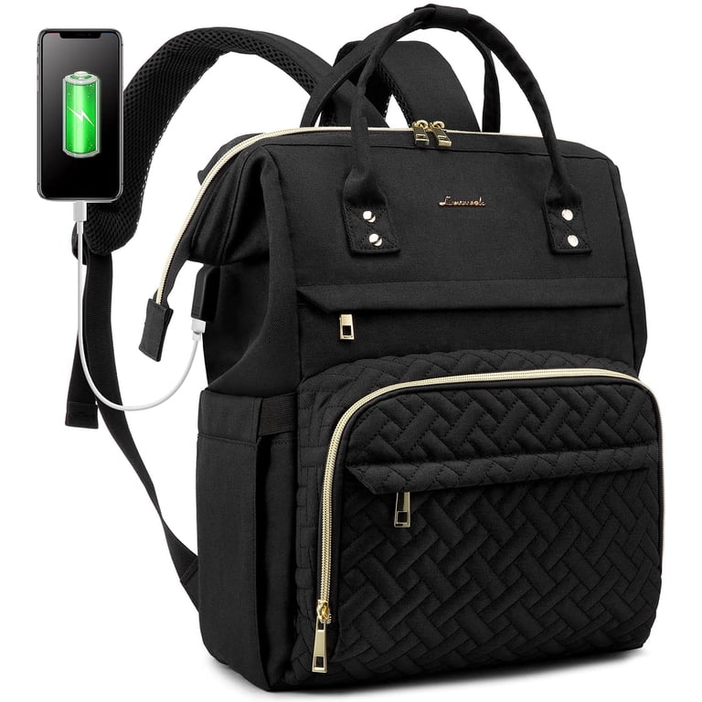 YOUI-GIFTS Laptop Backpack for Women, Quilted Fashion  display picture 1