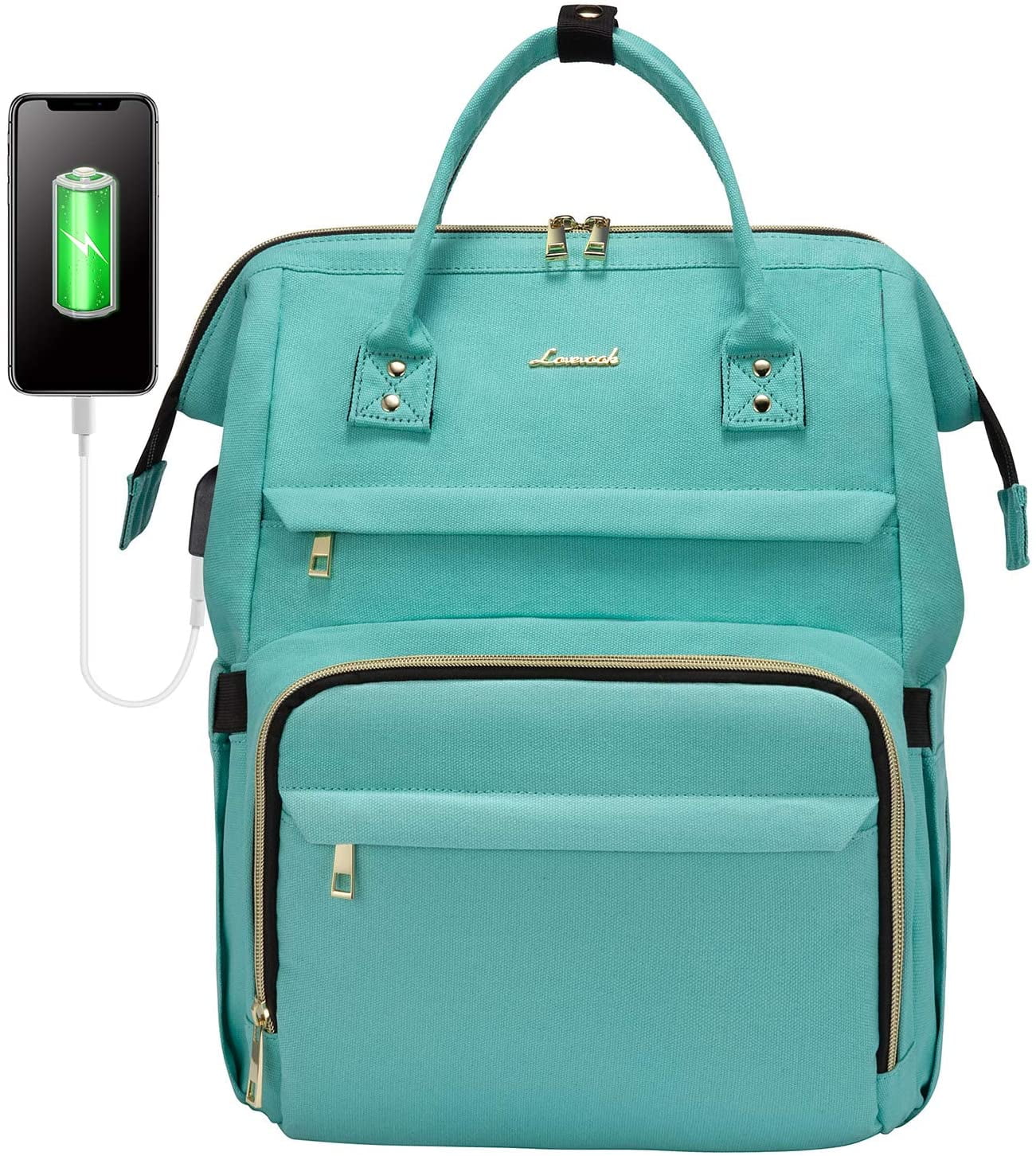YOUI-GIFTS Laptop Backpack for Women Fashion Travel Bags  display picture 3