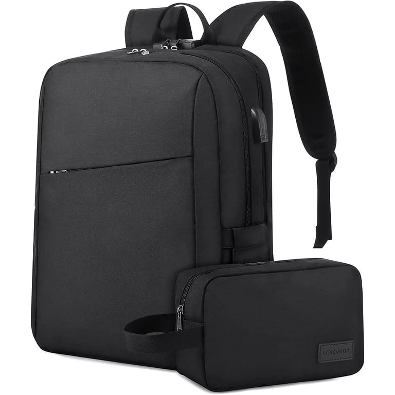 YOUI-GIFTS Laptop Backpack for Women Men 17 Inch Computer Bag with