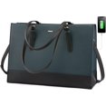 thumbnail image 1 of YOUI-GIFTS Laptop Bag for Women, Fashion Computer Tote Bag 15.6 Inch Large Handbag, Shoulder Bag Purse for Business Work, 1 of 6