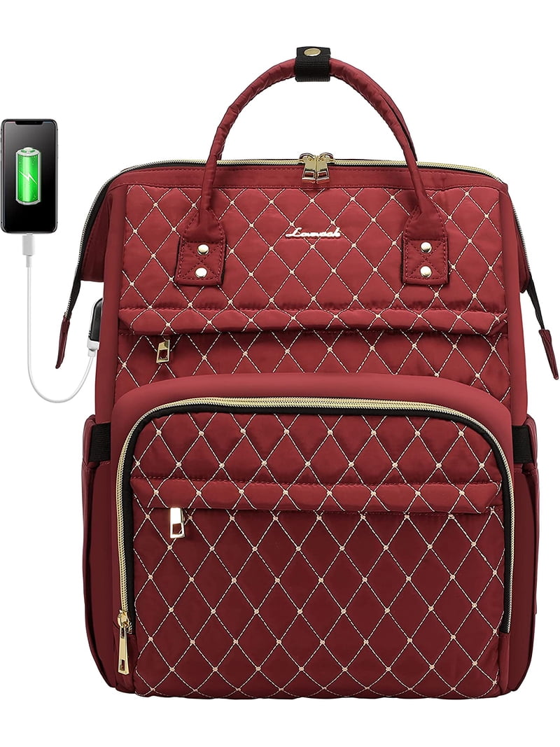Water Resistant Anti Theft Laptop Backpack with Stethoscope Case Fits 15.6 Amazon.com: LOVEVOOK Nurse Backpack Laptop Backpack for  main image 2