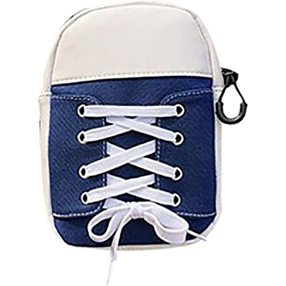 YOUI-GIFTS PU Leather Cell Phone Purse Shoulder Bag Shoes Shape Cross-Body Handbag