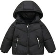thumbnail image 1 of YOUI-GIFTS Unisex Kids Winter Coats Hooded Puffer Down Jacket Lightweight Ziper Poacket Puffer Jacket, 1 of 5
