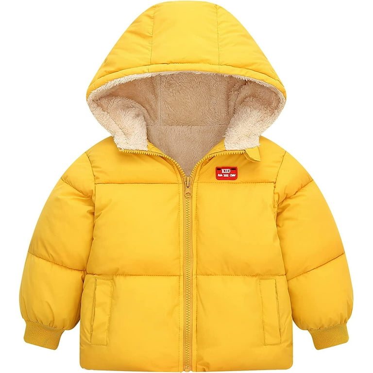 YOUI GIFTS Winter Coats for Kids 3D Print Down Alternative Hoods Baby Boys Girls Coat for 6M 3T
